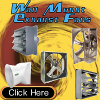 Wall Mount Exhaust Fans